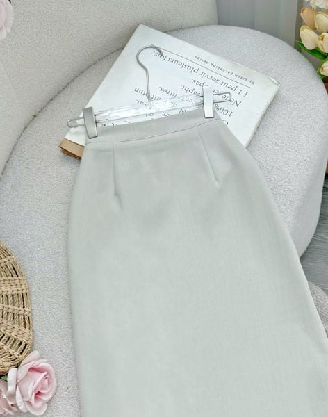 Chân Váy Cotton Hàn Không Lót Phù Hợp Đi Làm Thiết Kế TuTu Store Dành Cho Nữ -Mã V173