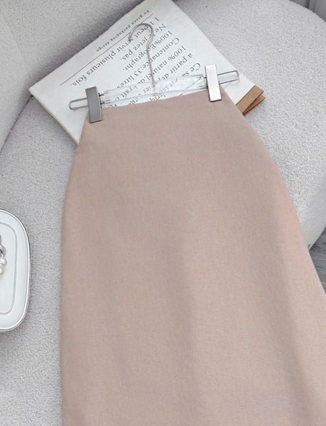 Chân Váy Linen Cotton Có Lót Phù Hợp Đi Làm Thiết Kế TuTu Store Dành Cho Nữ - Mã VS536