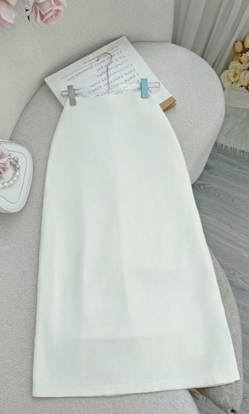 Chân Váy Linen Cotton Có Lót Phù Hợp Đi Làm Thiết Kế TuTu Store Dành Cho Nữ - Mã VS536