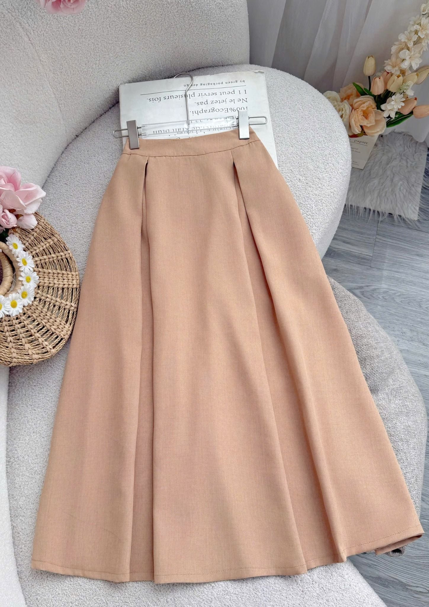 Chân Váy Cotton Thái Thiết Kế TuTu Store Dành Cho Nữ - Mã VS535