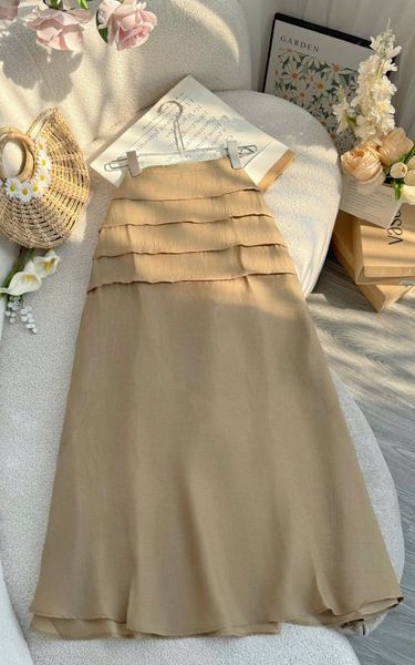 Chân Váy Set Đũi Phồng Phù Hợp Đi Chơi Thiết Kế TuTu Store Dành Cho Nữ -Mã VS555