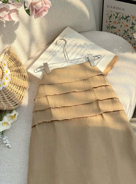 Chân Váy Set Đũi Phồng Phù Hợp Đi Chơi Thiết Kế TuTu Store Dành Cho Nữ -Mã VS555