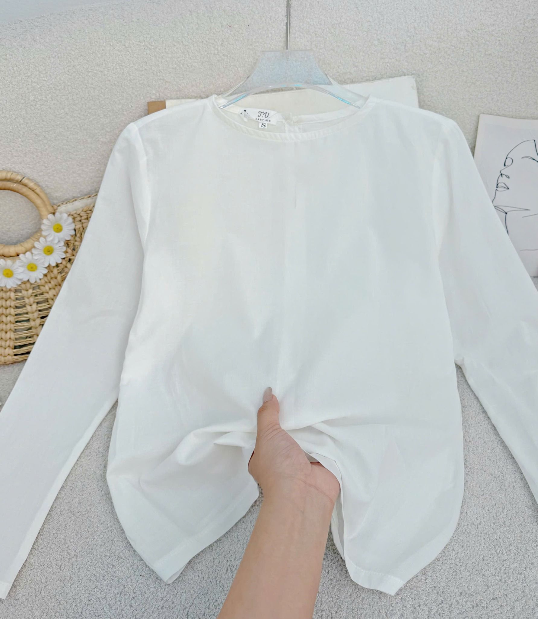 Áo Kate Bột Thiết Kế TuTu Store Dành Cho Nữ - Mã A449