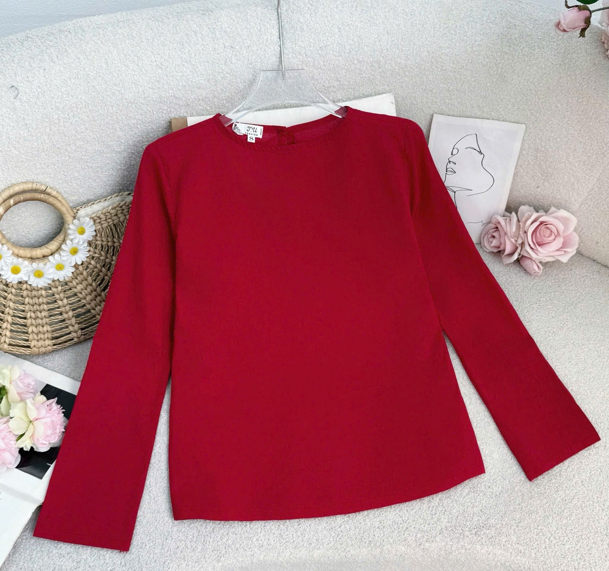 Áo Kate Bột Thiết Kế TuTu Store Dành Cho Nữ - Mã A449