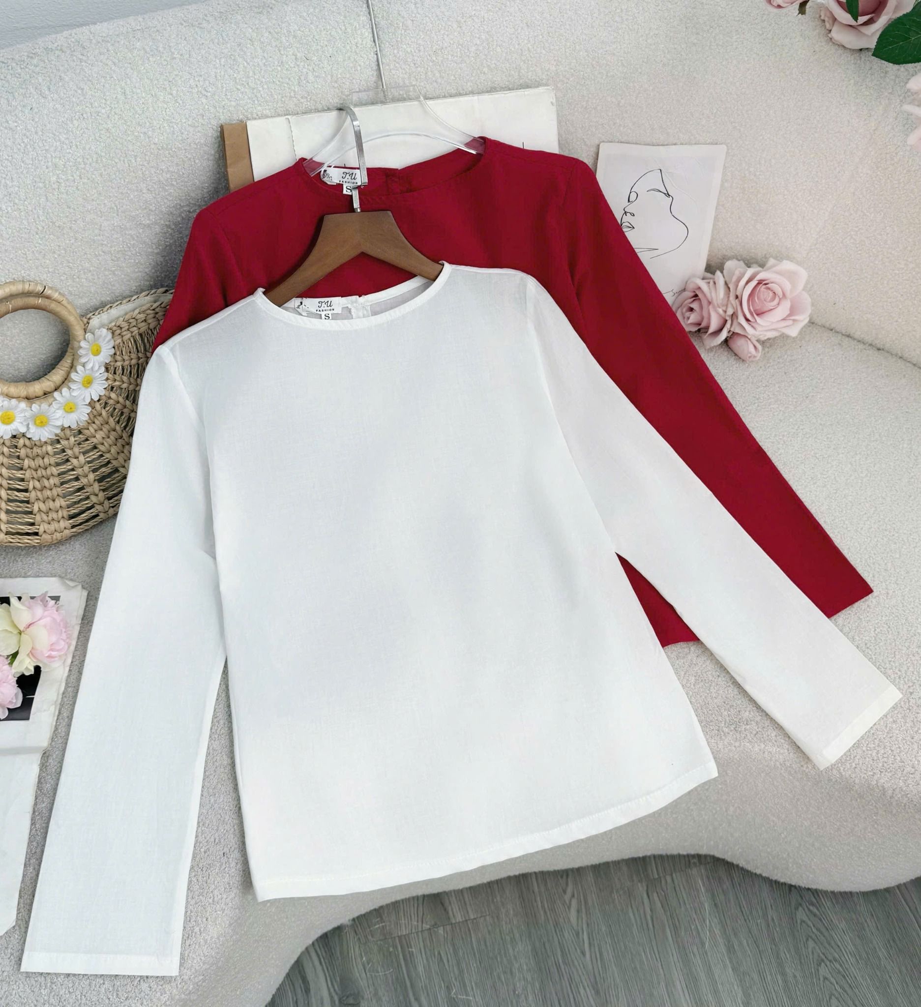 Áo Kate Bột Thiết Kế TuTu Store Dành Cho Nữ - Mã A449