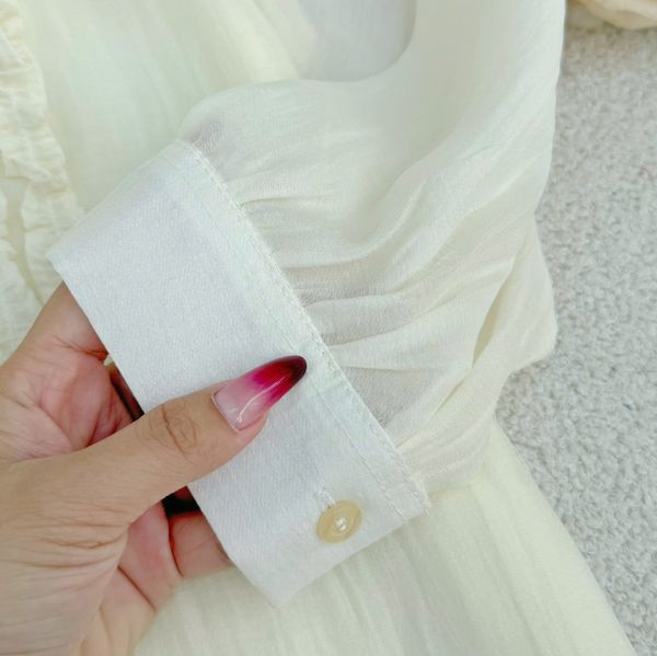 Áo Đũi Phồng Nút Thật Thiết Kế TuTu Store Phù Hợp Để Đi Tiệc Dành Cho Nữ - Mã A483