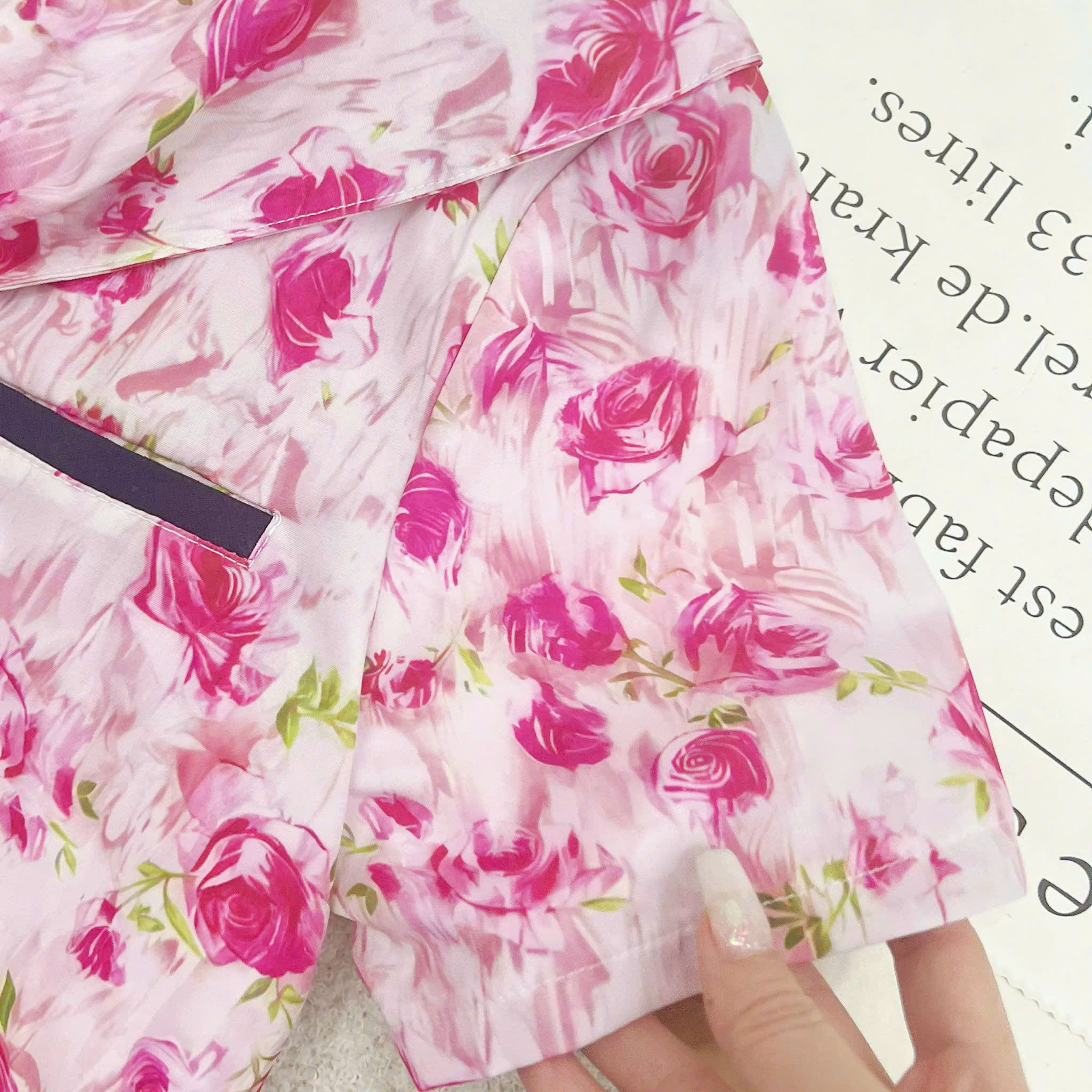 Áo Sơ Mi Lụa Nhật  Thiết Kế TuTu Store  Mã AS317