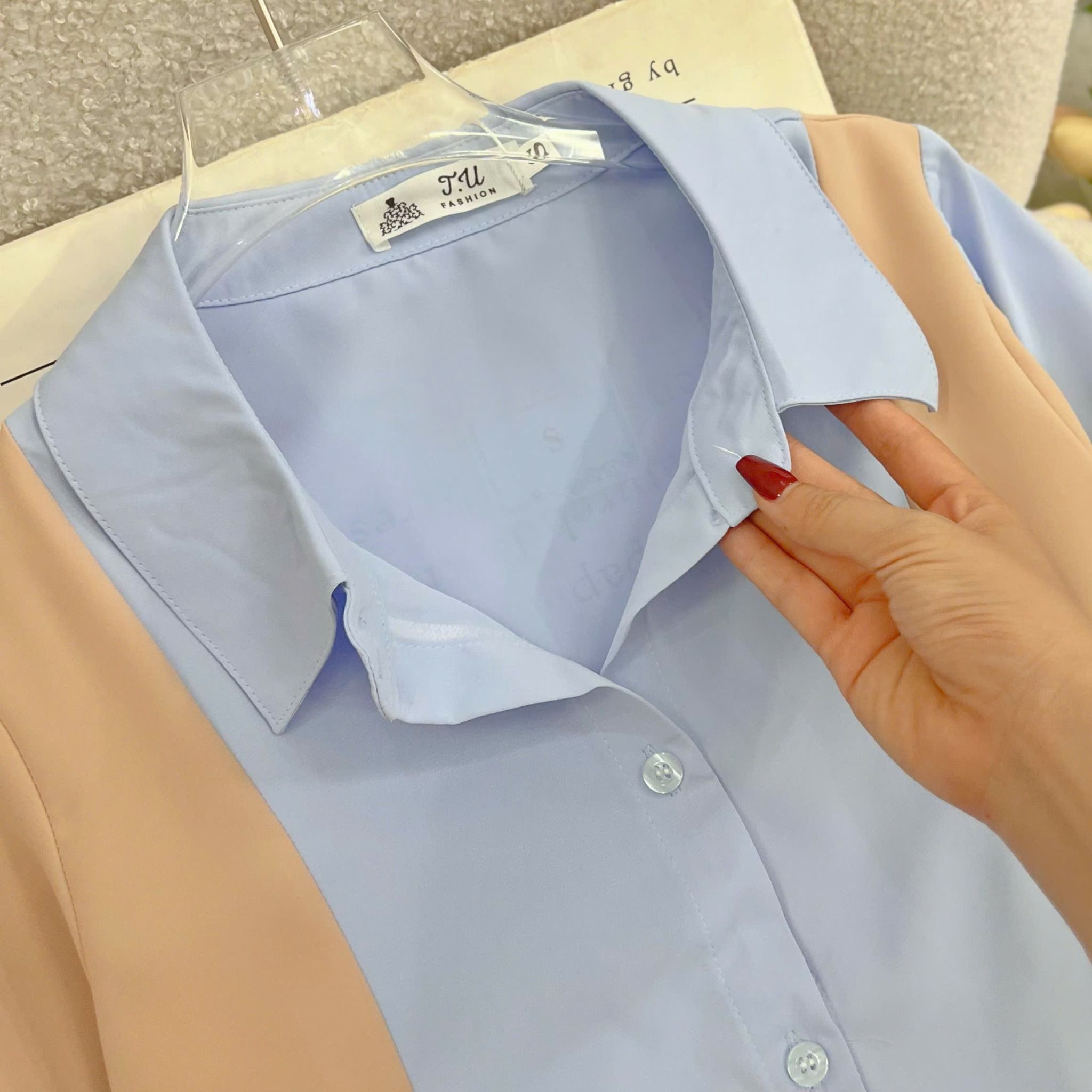 Áo Sơ Mi  Thiết Kế TuTu Store Mã AS392