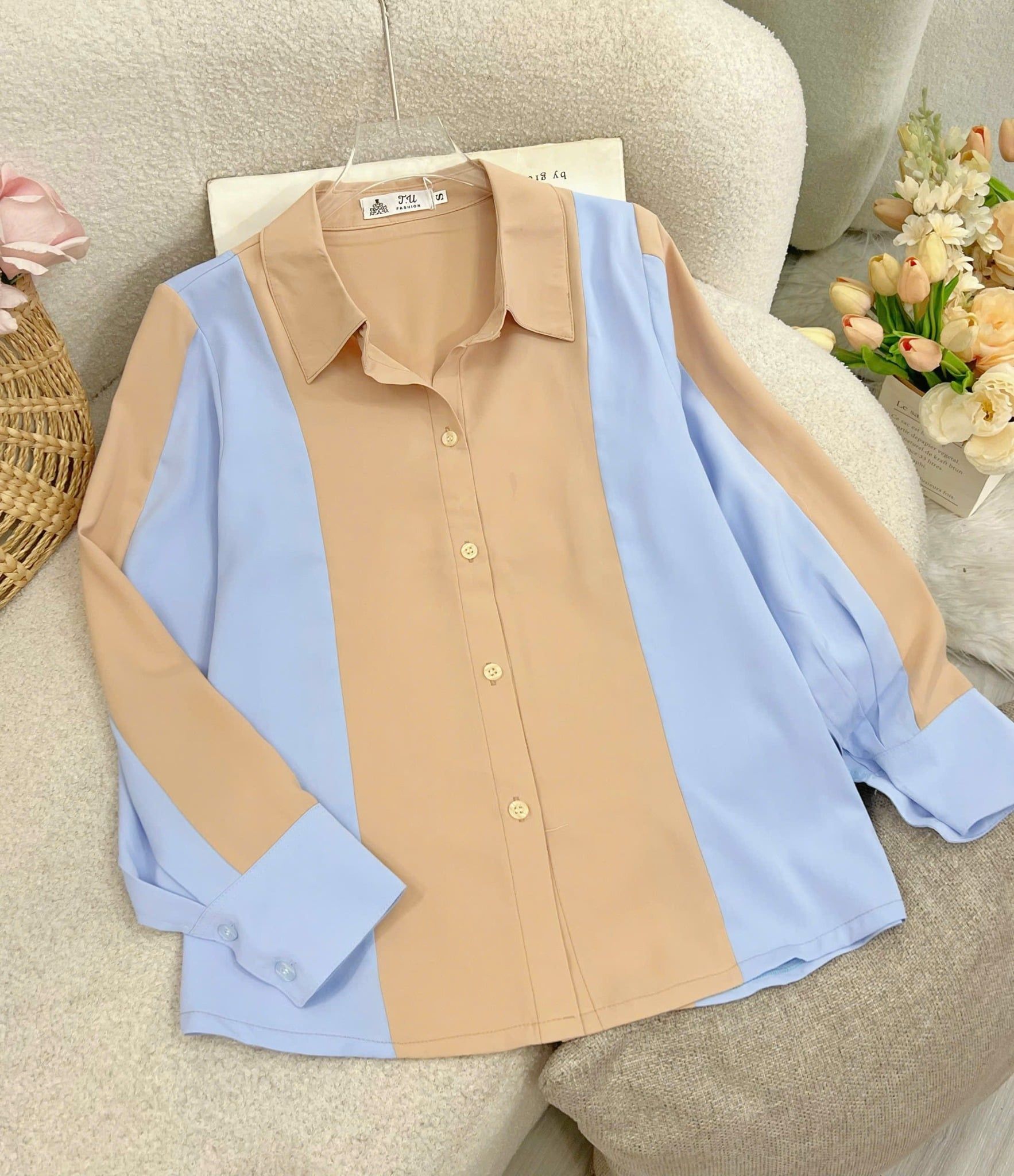 Áo Sơ Mi  Thiết Kế TuTu Store Mã AS392