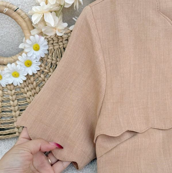 Áo Kaki Wat Ngắn Tay Thiết Kế TuTu Store Phù Hợp Đi Làm Dành Cho Nữ - Mã AS549