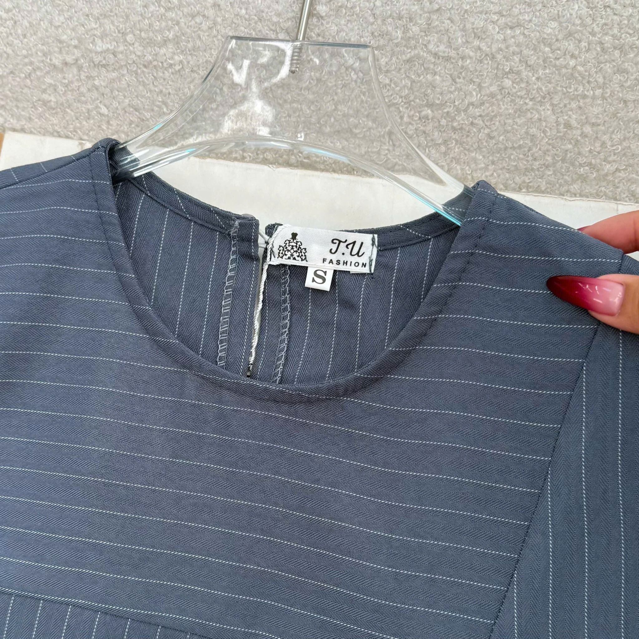 Áo Set Sọc Gân Thái Phù Hợp Đi Chơi Thiết Kế TuTu Store Dành Cho Nữ - Mã AS553