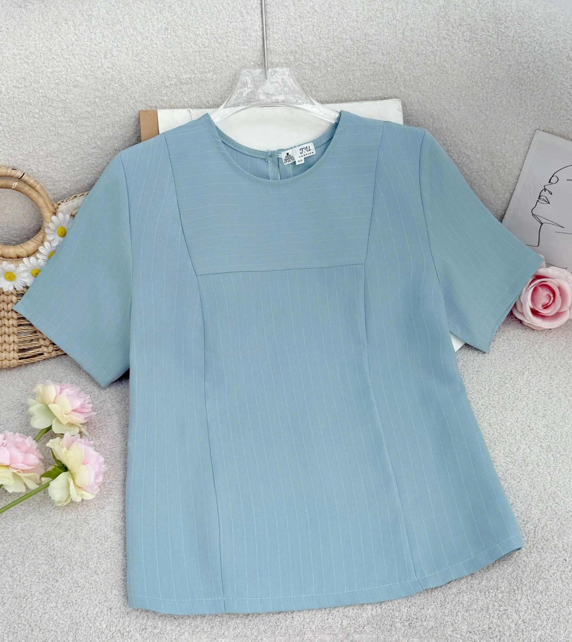 Áo Set Sọc Gân Thái Phù Hợp Đi Chơi Thiết Kế TuTu Store Dành Cho Nữ - Mã AS553