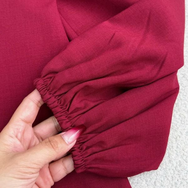 Áo Cotton Gân Tay Bo Chun Phù Hợp Đi Chơi Thiết Kế TuTu Store Dành Cho Nữ -Mã AS562
