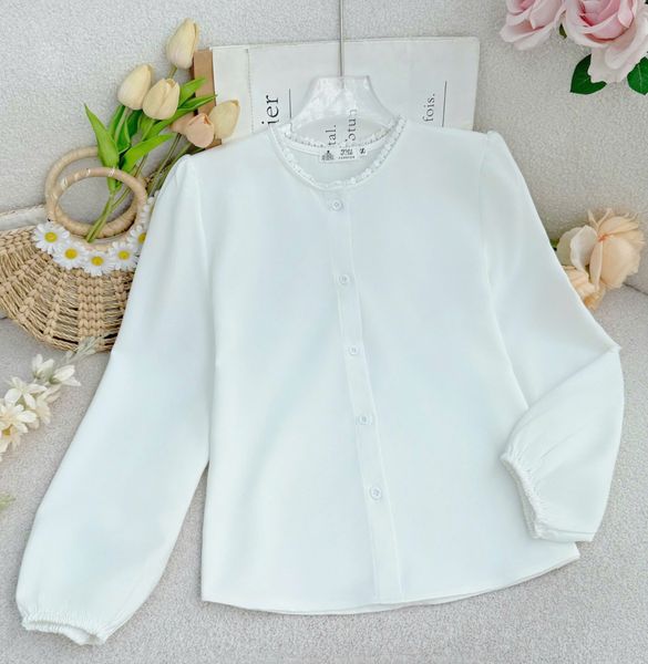 Áo Cotton Gân Tay Bo Chun Phù Hợp Đi Chơi Thiết Kế TuTu Store Dành Cho Nữ -Mã AS562