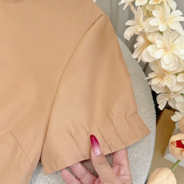 Đầm Bố Thái Thiết Kế TuTu Store Phù Hợp Đi Làm Dành Cho Nữ - Mã D1103