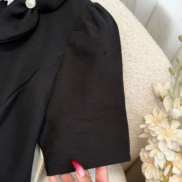 Đầm Linen Gân Thiết Kế TuTu Store Phù Hợp Đi Chơi Dành Cho Nữ - Mã D1133