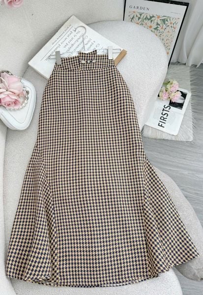 Chân Váy Bố ZicZac Kiểu Tà Phù Hợp Đi Chơi Thiết Kế TuTu Store Dành Cho Nữ -Mã V160