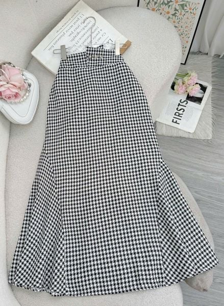 Chân Váy Bố ZicZac Kiểu Tà Phù Hợp Đi Chơi Thiết Kế TuTu Store Dành Cho Nữ -Mã V160