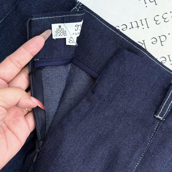 Chân Váy Jean Thun Có Khóa Kéo Phù Hợp Đi Chơi Thiết Kế TuTu Store Dành Cho Nữ -Mã VS542