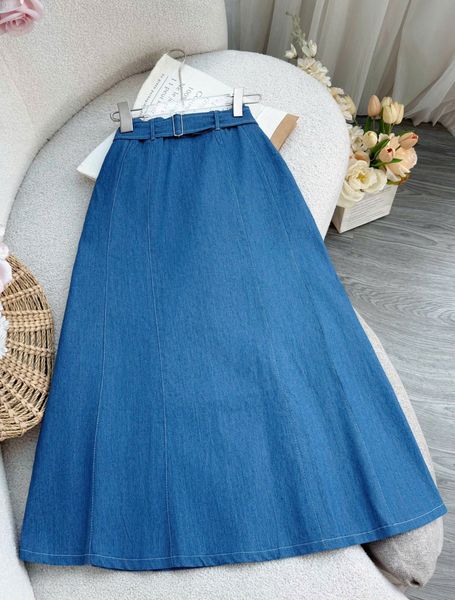 Chân Váy Jean Thun Có Khóa Kéo Phù Hợp Đi Chơi Thiết Kế TuTu Store Dành Cho Nữ -Mã VS542