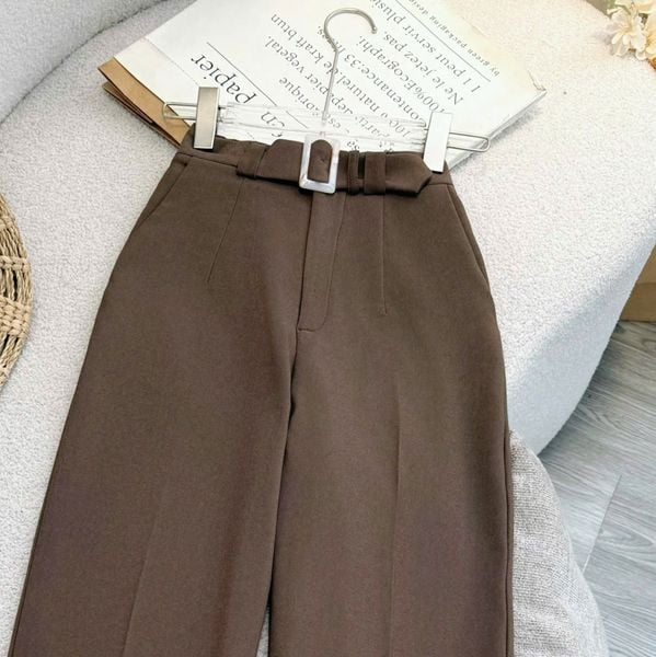 Quần Kaki Nhung Thiết Kế TuTu Store Phù Hợp Đi Làm Dành Cho Nữ - Mã Q134