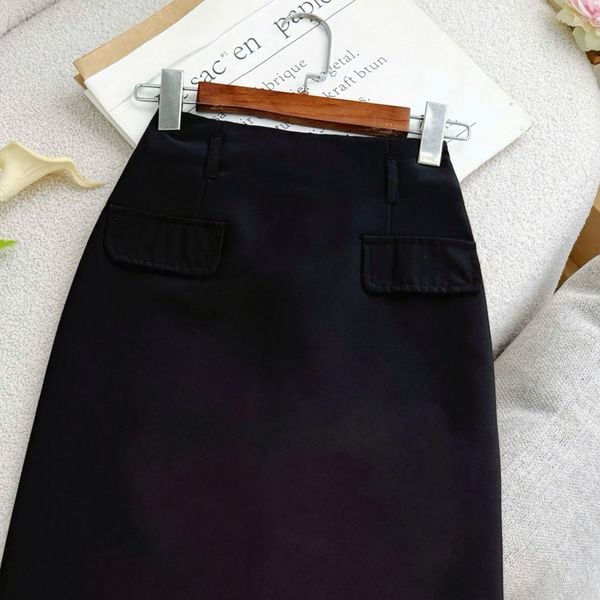 Chân Váy Cotton Hàn Thiết Kế TuTu Store Phù Hợp Đi Làm Dành Cho Nữ - Mã VS609