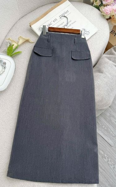 Chân Váy Cotton Hàn Thiết Kế TuTu Store Phù Hợp Đi Làm Dành Cho Nữ - Mã VS609