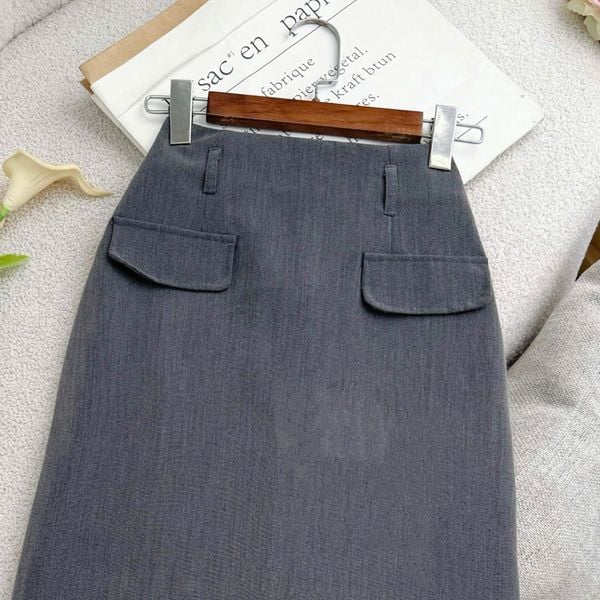 Chân Váy Cotton Hàn Thiết Kế TuTu Store Phù Hợp Đi Làm Dành Cho Nữ - Mã VS609