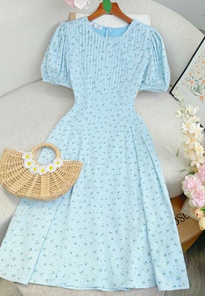 Đầm Hoa Xinh Thiết Kế TutuStore - Mã D570