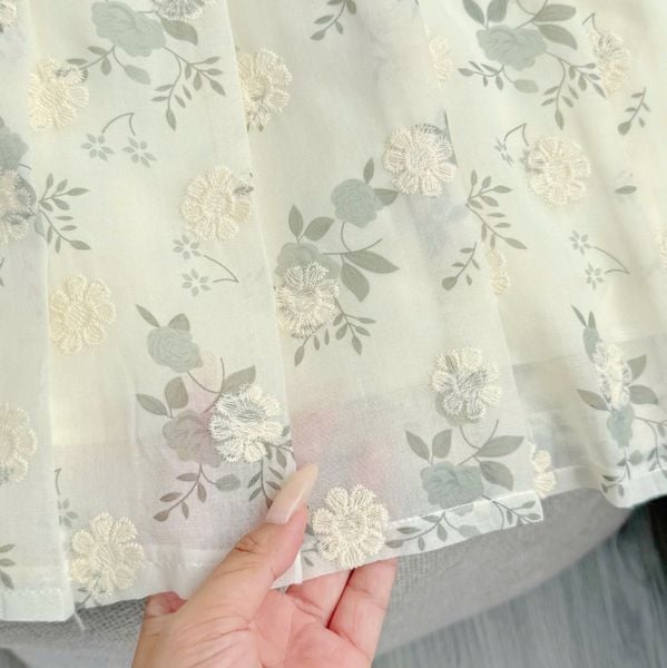 Đầm Kate Thêu Thiết Kế TuTu Store Phù Hợp Đi Chơi Dành Cho Nữ - Mã D1263