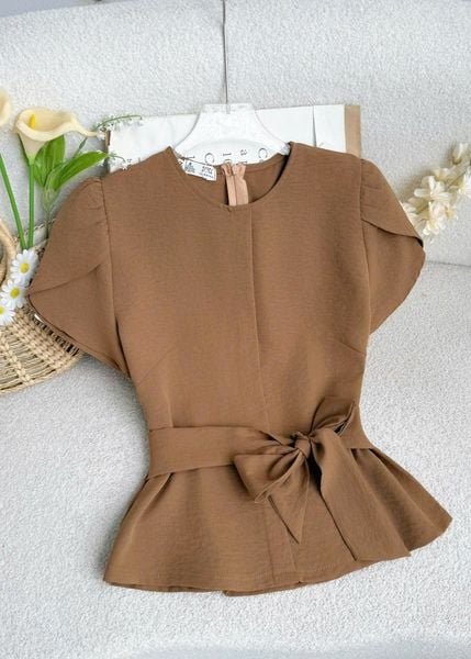 Áo Lụa Xước Thiết Kế TuTu Store Phù Hợp Đi Làm Dành Cho Nữ - Mã AS611