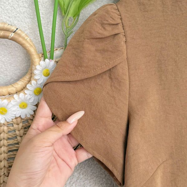 Áo Lụa Xước Thiết Kế TuTu Store Phù Hợp Đi Làm Dành Cho Nữ - Mã AS611
