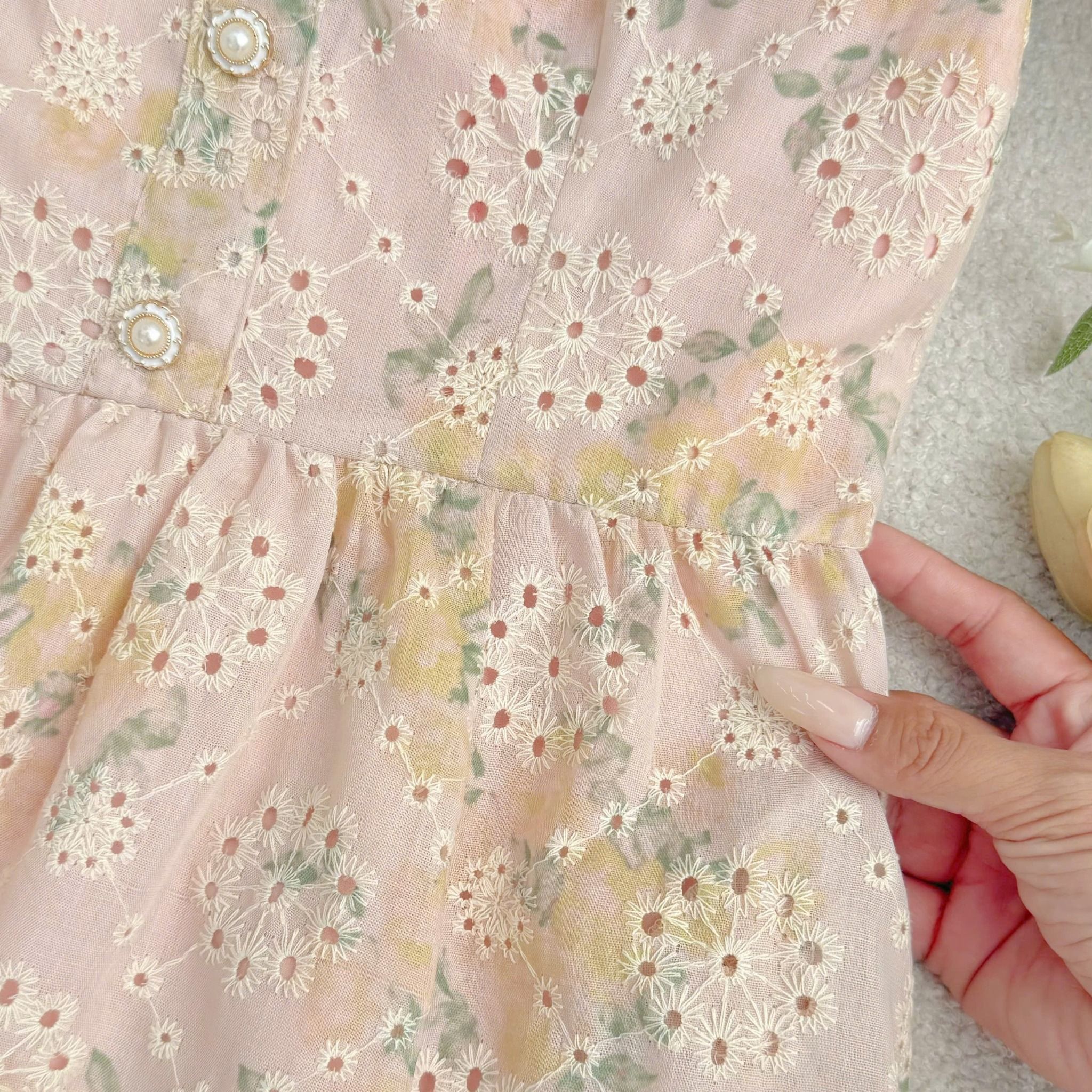 Đầm Kate Thêu Thiết Kế TuTu Store Phù Hợp Đi Làm Dành Cho Nữ - Mã D1259