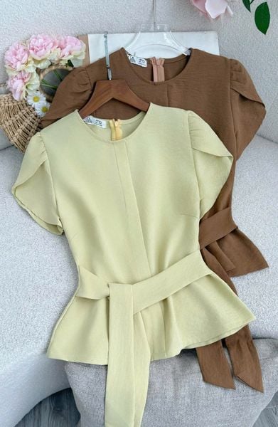 Áo Lụa Xước Thiết Kế TuTu Store Phù Hợp Đi Làm Dành Cho Nữ - Mã AS611