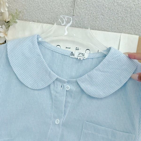 Áo Xô Linen Thiết Kế TuTu Store Phù Hợp Đi Làm Dành Cho Nữ - Mã A588