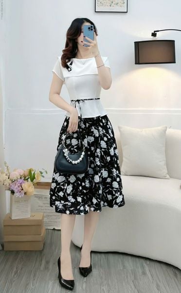 Đầm Lụa Mango Thiết Kế TuTu Store Phù Hợp Đi Làm Dành Cho Nữ - Mã D1270