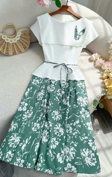 Đầm Lụa Mango Thiết Kế TuTu Store Phù Hợp Đi Làm Dành Cho Nữ - Mã D1270