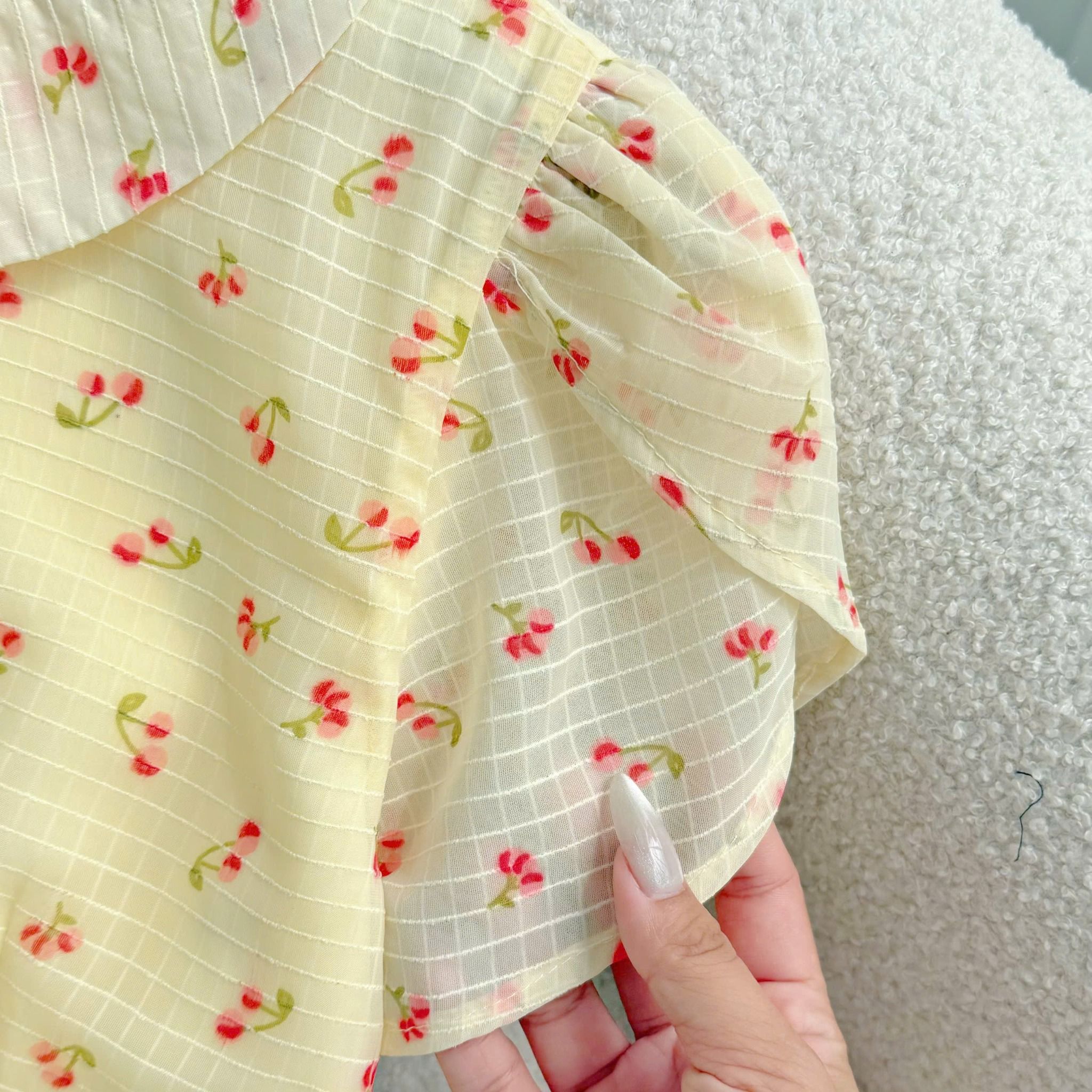 Đầm Voan Gân Thiết Kế TuTu Store Phù Hợp Đi Làm Dành Cho Nữ - Mã D1279