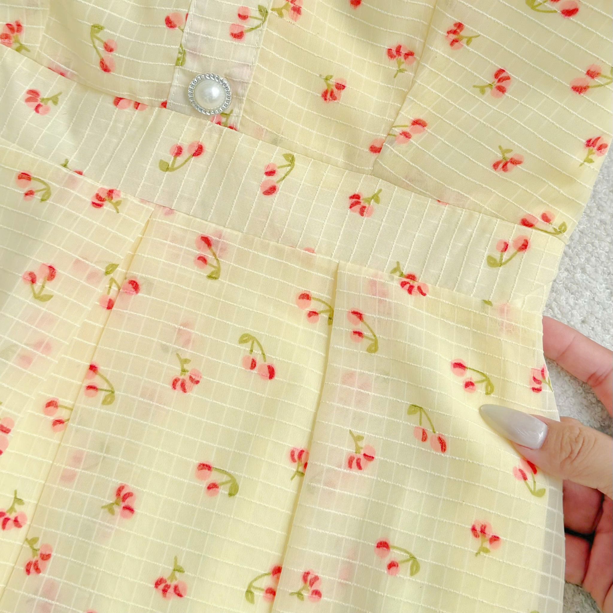 Đầm Voan Gân Thiết Kế TuTu Store Phù Hợp Đi Làm Dành Cho Nữ - Mã D1279