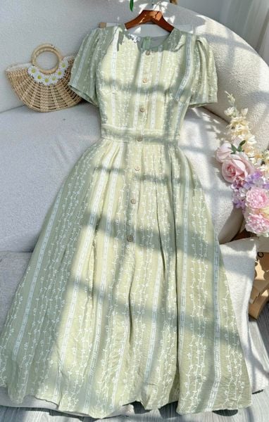 Đầm Xô Cotton Thiết Kế TuTu Store Phù Hợp Đi Chơi Dành Cho Nữ - Mã D1277