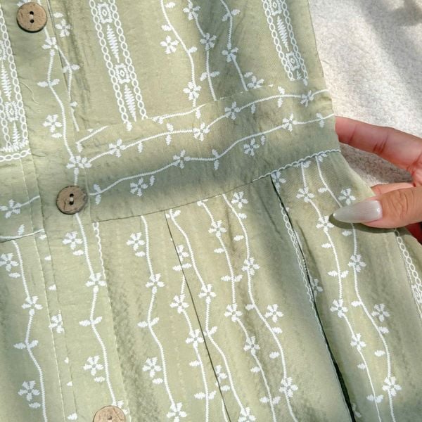Đầm Xô Cotton Thiết Kế TuTu Store Phù Hợp Đi Chơi Dành Cho Nữ - Mã D1277