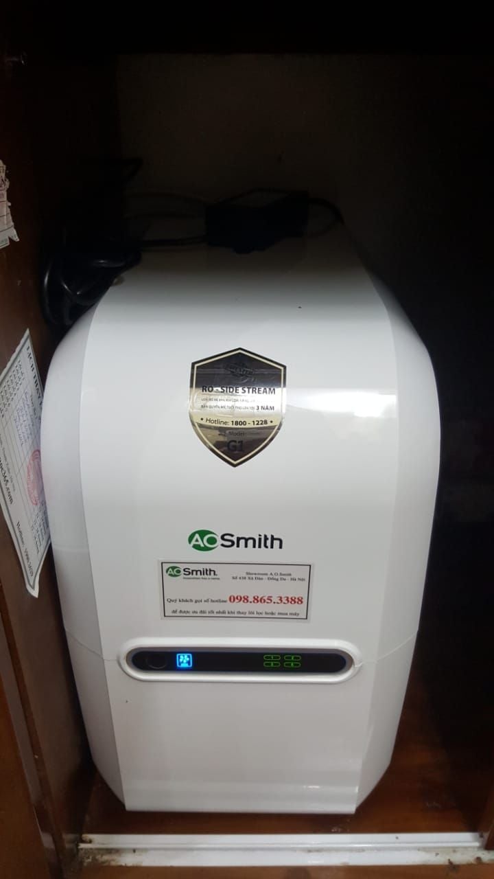  Máy Lọc Nước RO aosmith A.O.Smith G1 G2 Model 2023 - miễn phí lắp đặt toàn quốc 