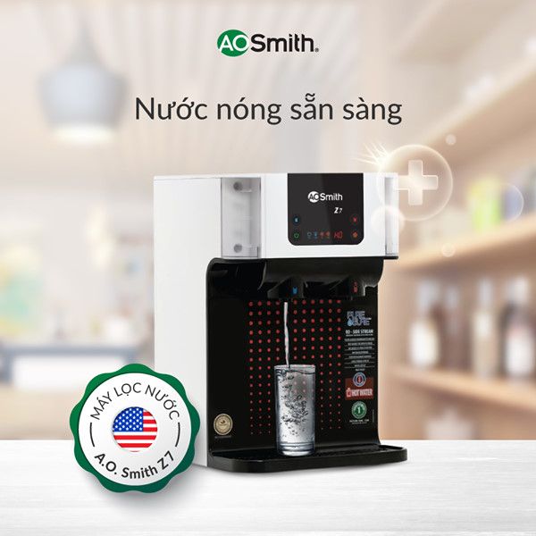  Máy Lọc Nước RO aosmith A.O.Smith Z7 - Miễn phí lắp toàn quốc 