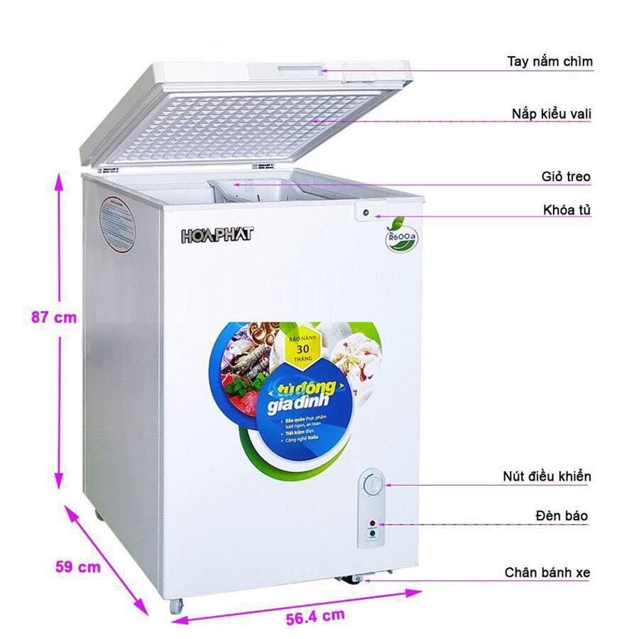  FUNIKI HCF-106S1Đ/HCF106S1Đ/HCF-336S1Đ/HCF336S1Đ/HCF-516S1Đ1/HCF516S1Đ1/HCF-666S1Đ2/HCF666S1Đ2 TỦ ĐÔNG 1 NGĂN DÀN ĐỒNG GAS R600A 