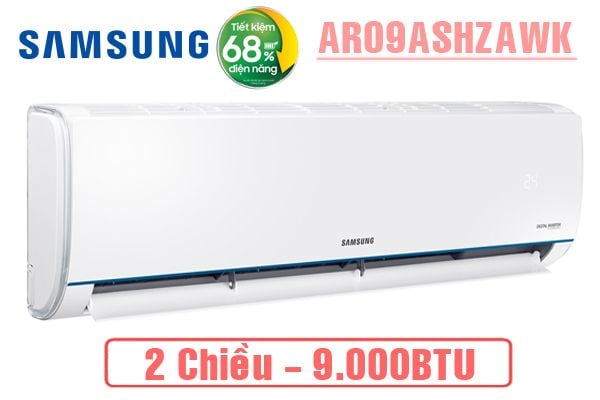  SAMSUNG AR09ASHZAWKNSV/AR12ASHZAWKNSV/AR18ASHZAWKNSV/AR24ASHZAWKNSV 2 CHIỀU INVERTER GAS R32 