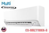  PANASONIC CS-MRZ16WKH-8/CS-MRZ20WKH-8/CS-MRZ25WKH-8/CS-MRZ35WKH-8/CS-MRZ42WKH-8/CS-MRZ50WKH-8/CS-MRZ60WKH-8/CS-MRZ71WKH-8 DÀN LẠNH TREO TƯỜNG MULTI 2 CHIỀU 