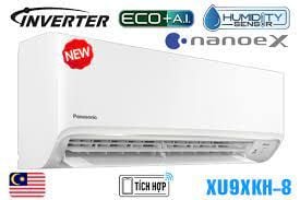  PANASONIC NanoX CU/CS-XU9XKH-8/XU9XKH-8/XU12XKH-8/XU18XKH-8/XU24XKH-8 1 CHIỀU INVERTER GAS R32 - WIFI 