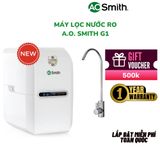  [TẶNG VOUCHER 500K TỪ 11/1 -7/2] Máy Lọc Nước RO aosmith A.O.Smith G1 G2 Model 2023 - miễn phí lắp đặt toàn quốc 