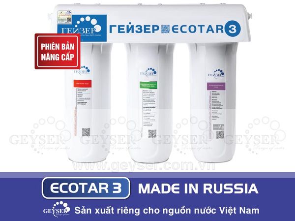  Máy lọc nước nano Geyser ECOTAR 3 made in Russia 