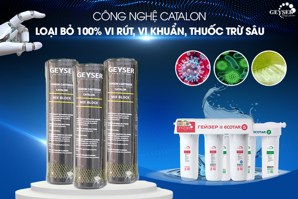  [CHÍNH HÃNG] Lõi lọc nước Geyser Mix Block CBC 0.6 – phiên bản Nâng Cấp nhập khẩu từ Châu Âu 